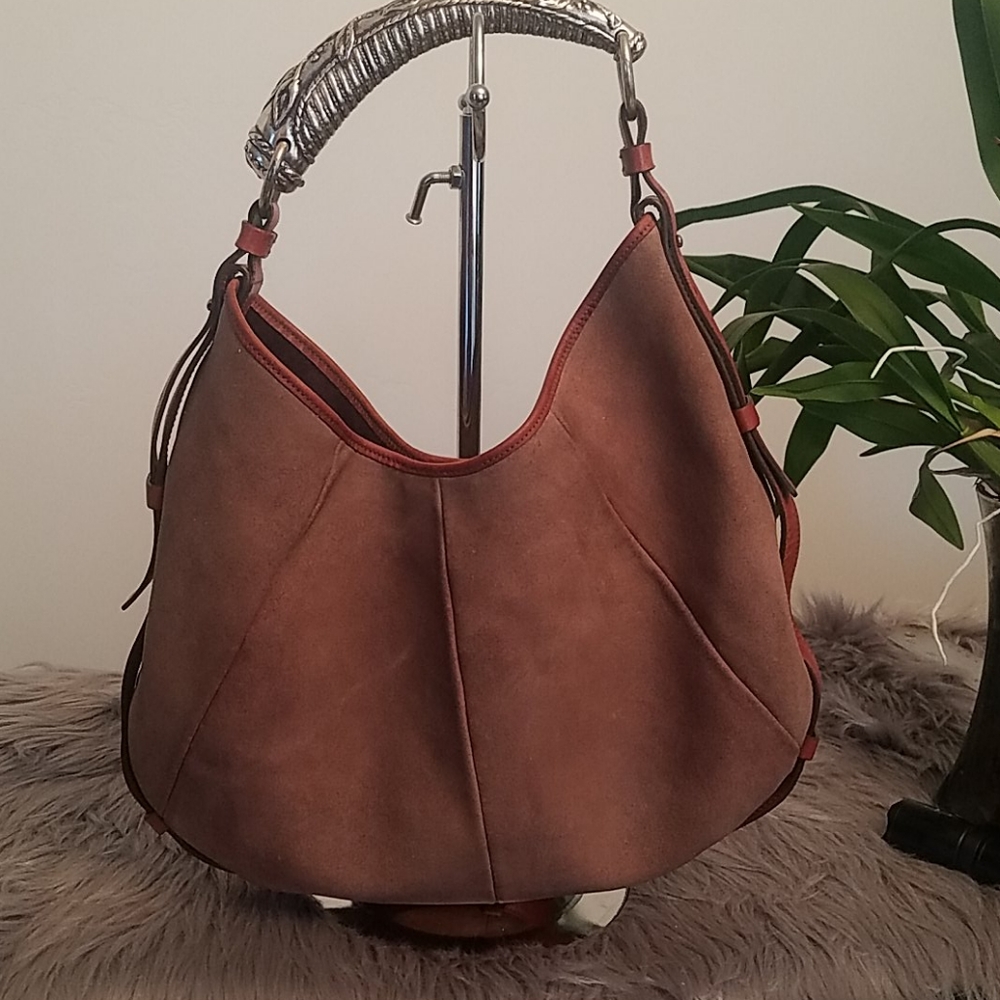 Ysl suade handbag - Picture 2 of 13